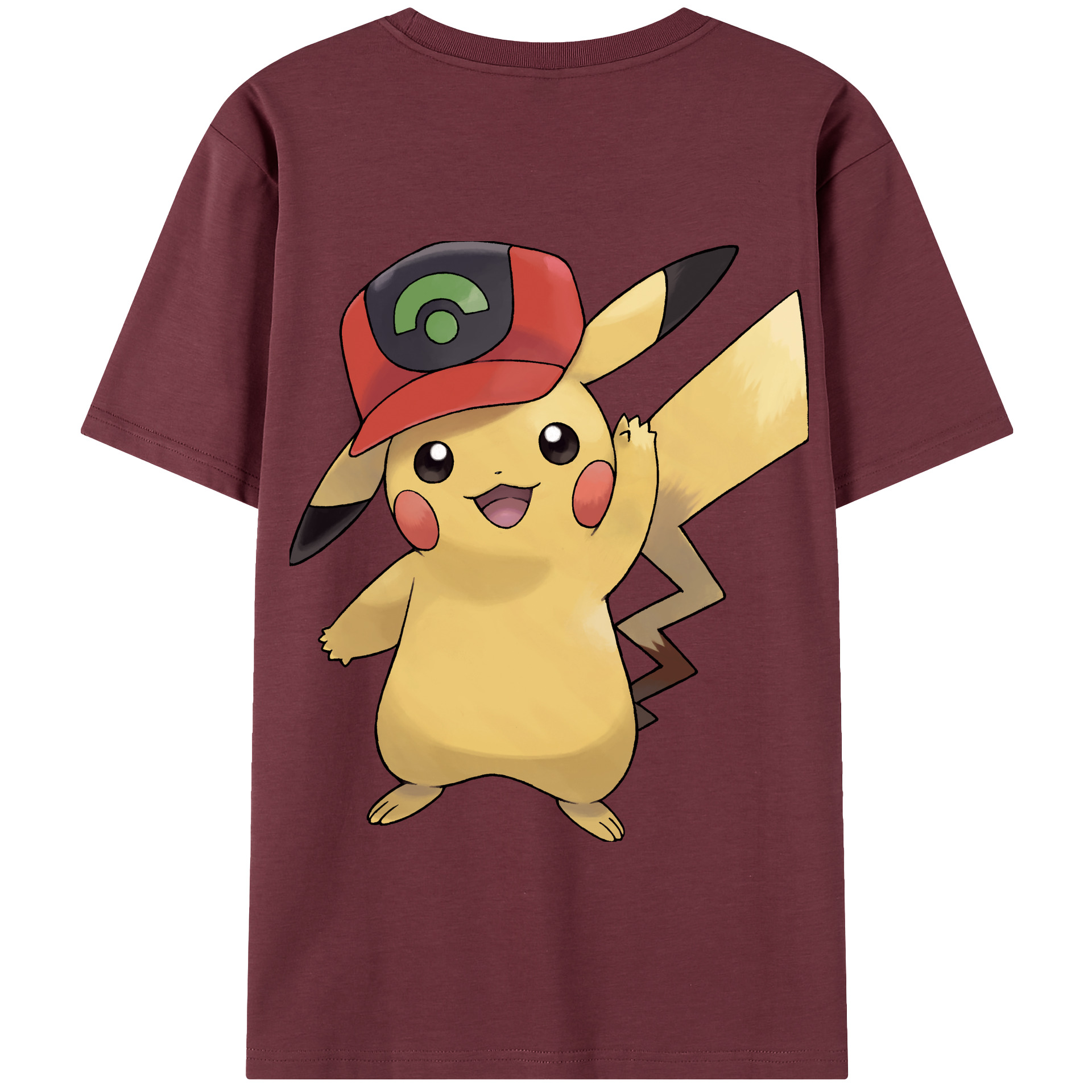（画像用） ポケットモンスター Pokémon 綿100％半袖Tシャツ（背面プリント）